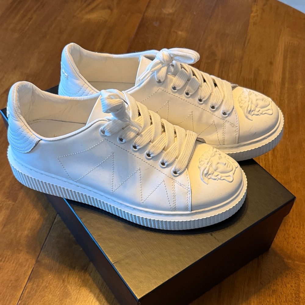 Versace Vitelli abrasivato sneakers